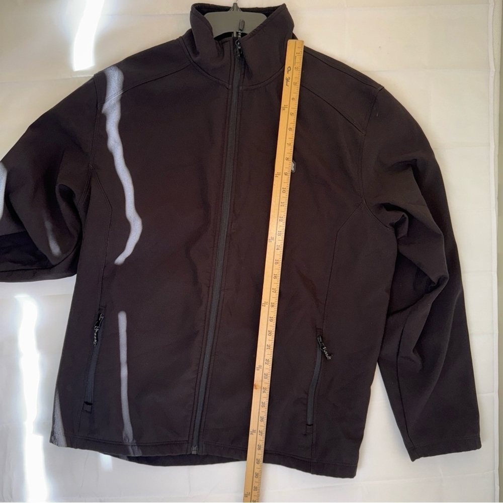Lyft 1K Rides Softshell Jacket Men's 2XL Fleece Lined Black - Picture 10 of 12